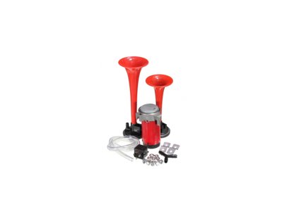 SN-022/24V 2-tónová fanfára 220mm, 24V s kompresorem