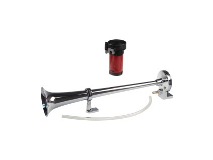 SN-119/12V Singl-fanfára 443mm, 12V stálý tón s kompresorem