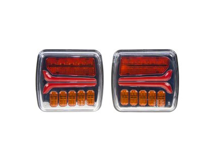 TRL21LED Sdružená LED lampa zadní s dynamickými blinkry 12/24V