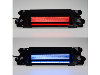KF739R65RB PREDATOR LED vnitřní, 24x LED 1,5W, 12/24V, červeno-modrý, ECE R65