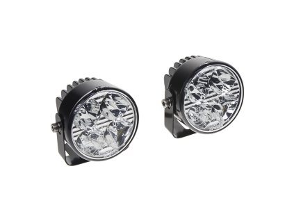 SJ-288 LED světla pro denní svícení, kulatá 70mm, ECE