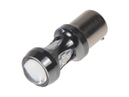 951203RED x LED BAU15s červená, 12-24V, 16LED/3030SMD