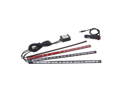 95RGB-SET13 LED podsvětlení vnitřní/vnější RGB 12V, bluetooth, 4 pásky