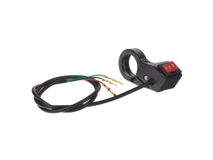 KF-SW03M Přepínač světel/predátorů/zvukových systémů na motocykl
