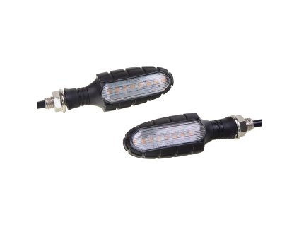 96MO06YR LED dynamické blinkry + brzd. a poziční světlo pro motocykly