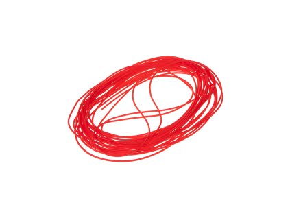 441715 Silikonová bužírka 1,5mm červená 10m