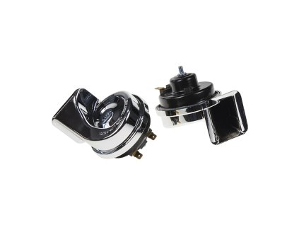 SN-238CR/12V Šnekové klaksony 12V chrom
