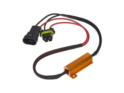 LEDR-21HB4 Rezistor pro žárovku HB4, H10 12V/21W, 6 ohm , hliníkové pouzdro