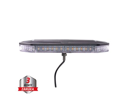 SRE2-878FIX Mini LED rampa, oranžová, 12-24V, ECE R65, pevná montáž