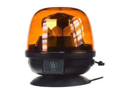 WLBAT73 AKU LED maják, oranžový, magnet, ECE R10, R65