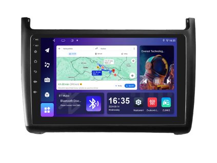 B123 Isudar 2DIN autorádio T68B-IEV08 Android, Volkswagen Polo