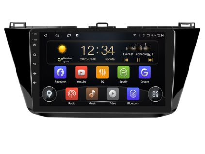 1622 isudar autoradio t72 pro volkswagen tiguan s dotykovou obrazovkou evtech cz