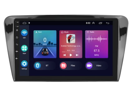 1242 6 2din autoradio s android 13 pro skoda octavia iii carplay androidauto a dotykovou obrazovkou evtech cz