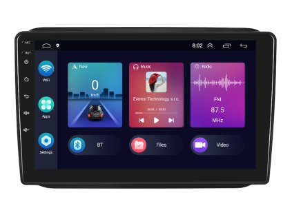 1227 2 2din autoradio a3019 s android 13 pro skoda fabia ii a dotykovou obrazovkou evtech cz