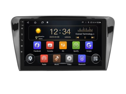 1272 isudar autoradio t72 pro skoda octavia 3 s dotykovou obrazovkou evtech cz