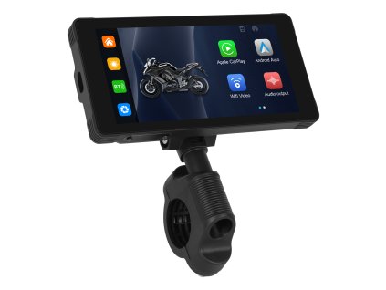 2410 1 podofo multimedialni monitor a3501 pro motocykl na motocykl s carplay a androidauto evtech cz