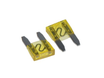 4300220 Pojistka nožová MICRO 20A, 10 ks