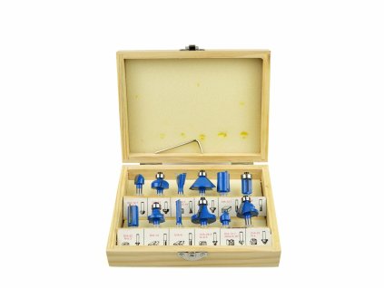 frezy ksztaltowe do drewna 12 el 6mm 40