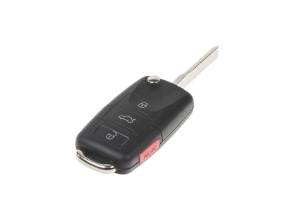 48VW124 Náhr. obal klíče pro Škoda, VW, Seat, 4-tlačítkový