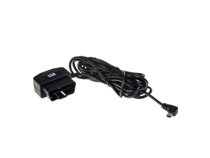 DVRBKABOBD2 Kabeláž pro napájení DVR kamery z OBD konektoru na miniUSB