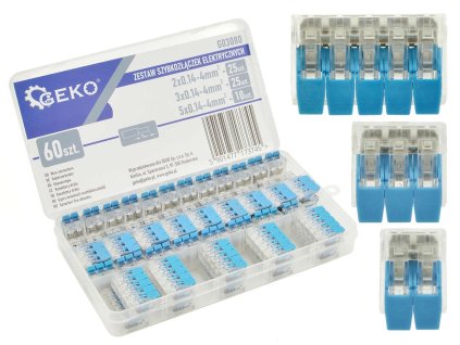 zestaw szybkozlaczek elektrycznych 60el 0 2 4mm2