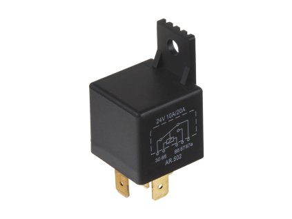 46039 PŘEPÍNACÍ relé 24V, 10A/20A s úchytem