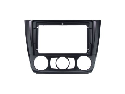 13846 Redukce pro 9" autorádio BMW 1 (2007-2013) s manuální klimatizací
