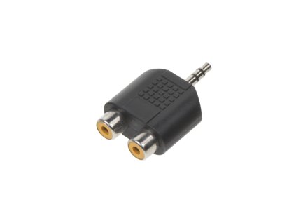 PC7-223 Redukce Jack 3,5mm samec/2xCINCH samice
