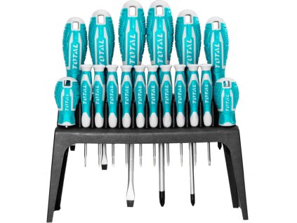 TOTAL-TOOLS THT250618 Šroubováky, sada 18 ks