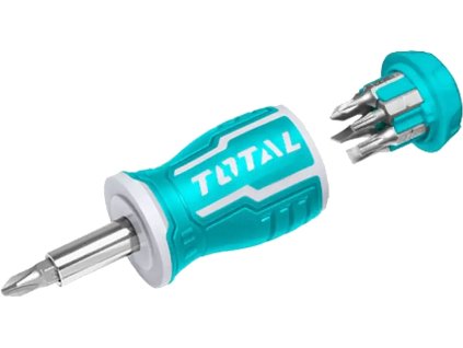 TOTAL-TOOLS TACSDS0706 Šroubovák 8v1, CrV