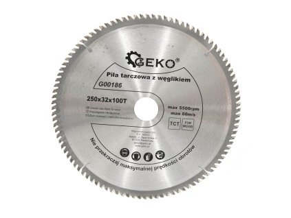 tarcza do drewna 250x32x80t redukcja 25 4mm 25