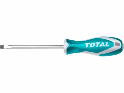 TOTAL-TOOLS THT2156P Šroubovák plochý, (-) 6x125mm, CrV, industrial
