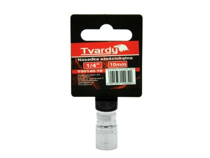 TVARDY T00140-10 Hlavice nástrčná 1/4" 10 mm