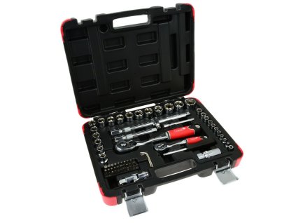 TVARDY T00100 Sada profesionálních nástrčných klíčů 72ks 1/4" -1/2"