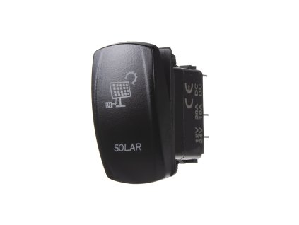 47125 Rocker2 spínač SOLAR 12/24V