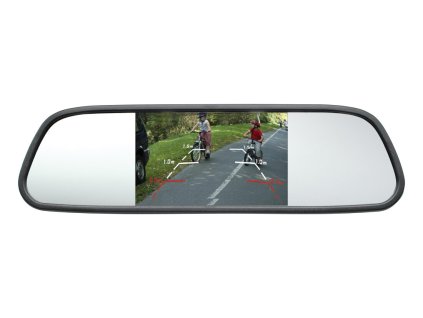 BC 050 monitor v univerzalnim zrcatku