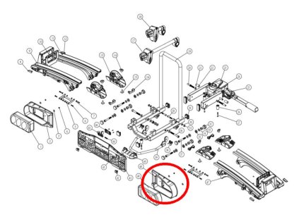 ramecek svetelne rampy oris traveller eufab premium pravy
