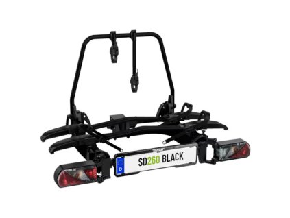 Nosič kol Eufab SD260 black - 2 kola, na tažné zařízení