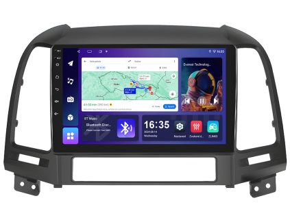 2743 2 isudar 2din autoradio t68b s android 13 pro hyundai santa fe 6 12 carplay androidauto a dotykovou obrazovkou evtech cz