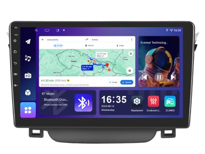 2137 5 isudar 1 autoradio t68b s android 13 pro hyundai i30 carplay androidauto bluetooth handsfree s gps modulem navigaci dab a dotykovou obrazovkou evtech cz
