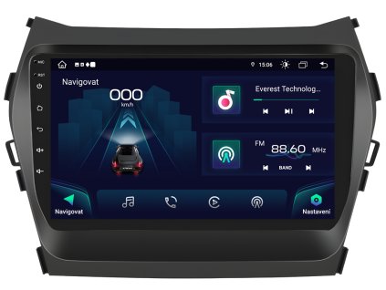2764 2 xtrons autoradio iap12 s android 13 pro hyundai santa fe ix45 13 18 carplay androidauto a lcd ips dotykovou obrazovkou evtech cz