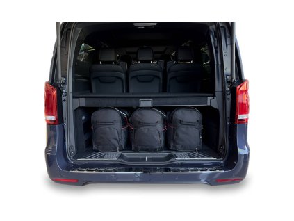 MERCEDES BENZ EQV LONG 2020+ TAŠKY DO KUFRU 7 KS 4