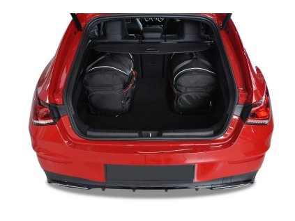 MERCEDES BENZ CLA SHOOTING BRAKE PHEV 2020+ TAŠKY DO KUFRU 5 KS 4