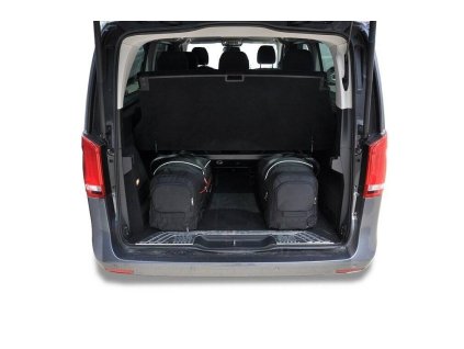 MERCEDES BENZ V EXTRA LONG 2014+ TAŠKY DO KUFRU 7 KS 4