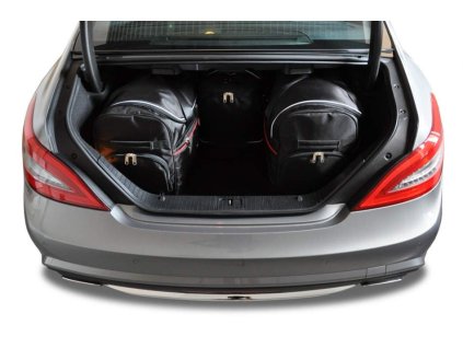 MERCEDES BENZ CLS COUPE 2011 2017 TAŠKY DO KUFRU 4 KS 2