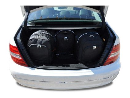 MERCEDES BENZ C LIMOUSINE 2006 2014 TAŠKY DO KUFRU 4 KS 2