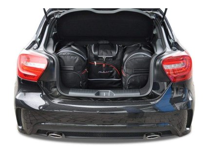 MERCEDES BENZ A HATCHBACK 2012 2017 TAŠKY DO KUFRU 4 KS 2