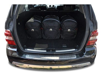 MERCEDES BENZ M 2005 2011 TAŠKY DO KUFRU 5 KS 2