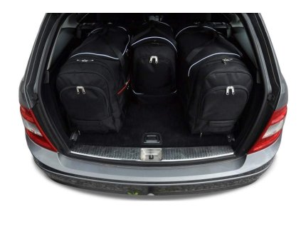 MERCEDES BENZ C KOMBI 2006 2014 TAŠKY DO KUFRU 4 KS 2