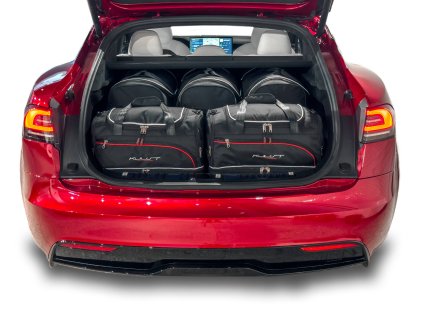 TESLA MODEL S EV 2021+ TAŠKY DO KUFRU 7 KS